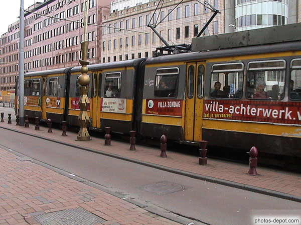 photo de vieux tram