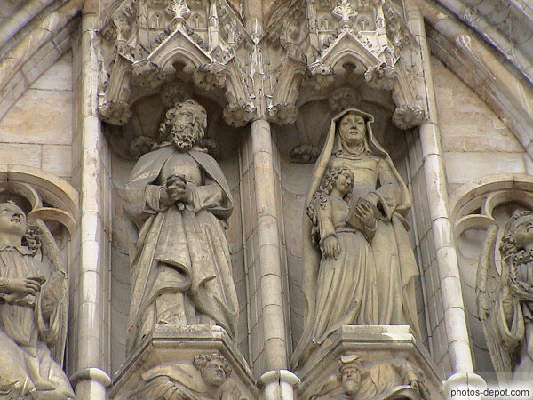 photo de Cathedrale St Michel et St Gudule, détail