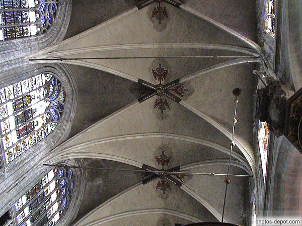 Voute eglise du sablon