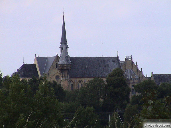 Batiment clocher France, Nord, Lille, Photo 2003