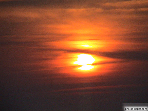 photo de coucher de soleil atlantique