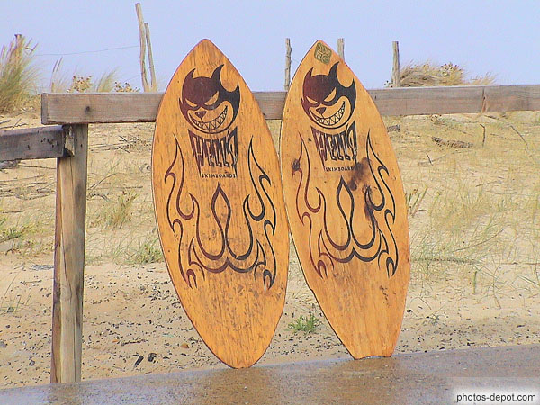 photo de planches de surf