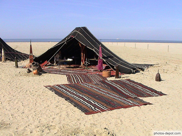 photo de tente tunisienne
