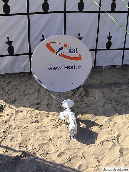 Parabole internet par satellite