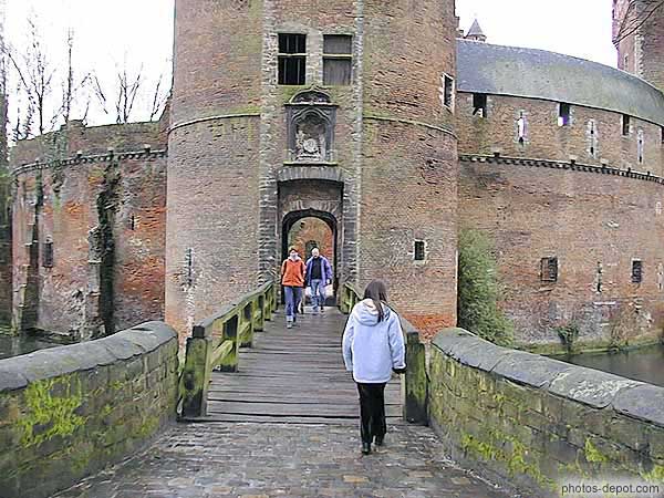 photo d'entrée du château