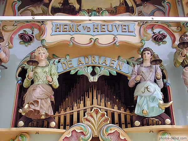 photo d'Henk Heuvel de Adriaen orgue de Barbarie
