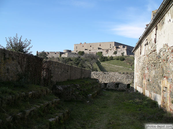 photo de vue du fort