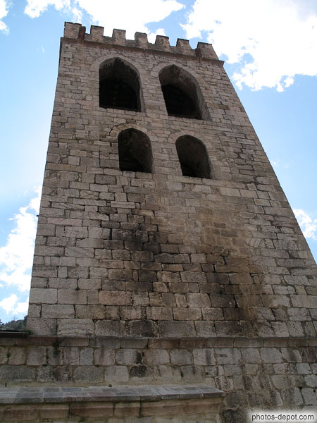 photo de tour clocher de l'église