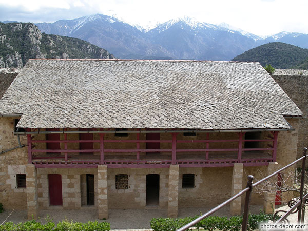 photo de caserne des sous-officiers du fort Liberia