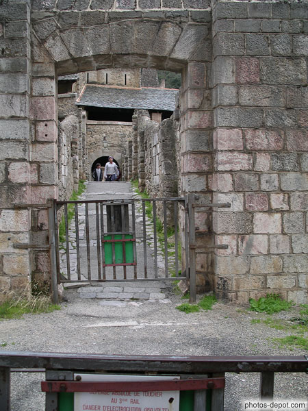 Passage sur le pont sur la Têt