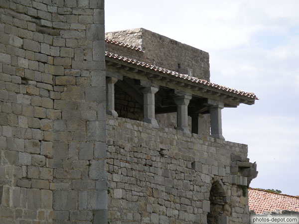 photo de Terrasse, Abbaye de Lagrasse