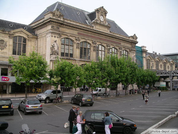 photo de Facade du batiment de la Gare de Lyon