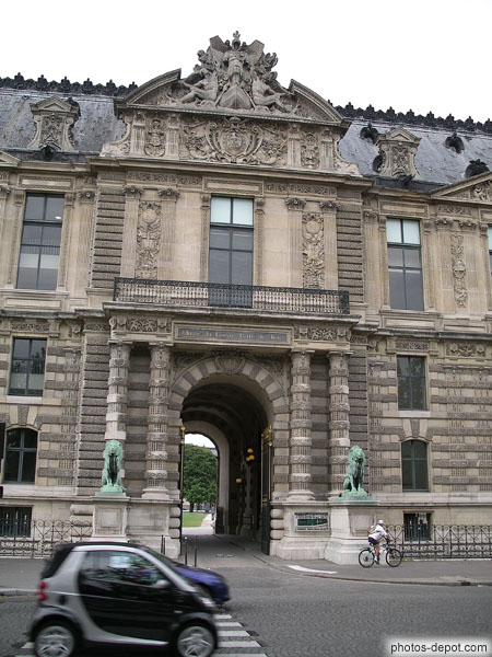 photo d'Entrée du Louvre
