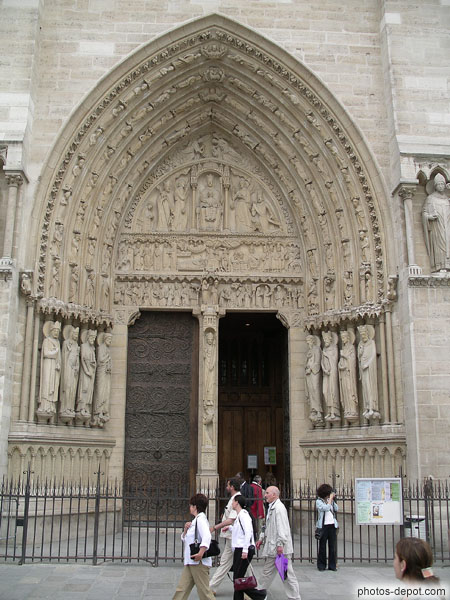 photo de Portail Sud Cathédrale Notre Dame