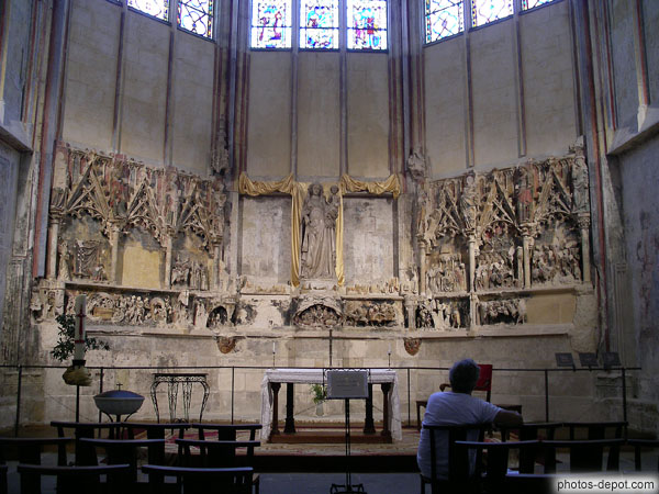 photo de Chapelle rayonnante,  cathédrale St Just et St Pasteur