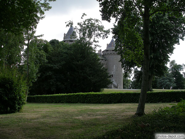 photo de tours du chateau