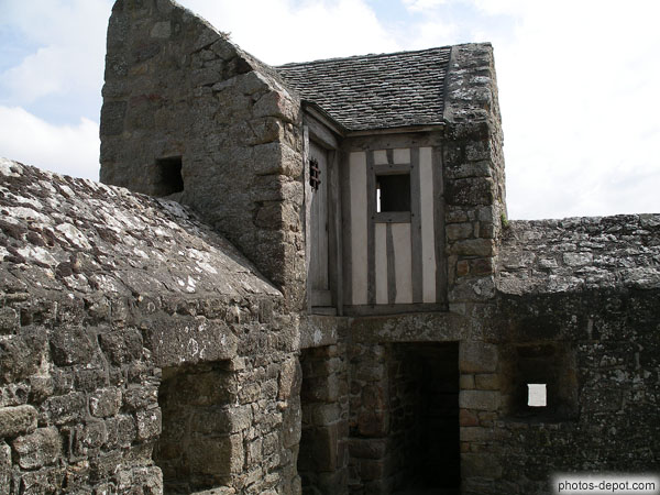 photo de pointe du bastillon de la tour boucle