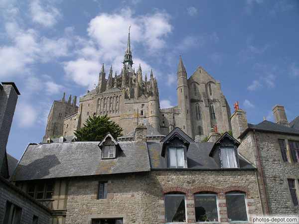 photo de vue de l'Abbaye