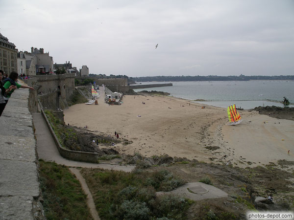 photo de plage de St Malo