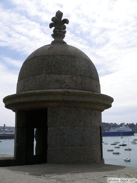 Guerrite sur le bastion St Philippe