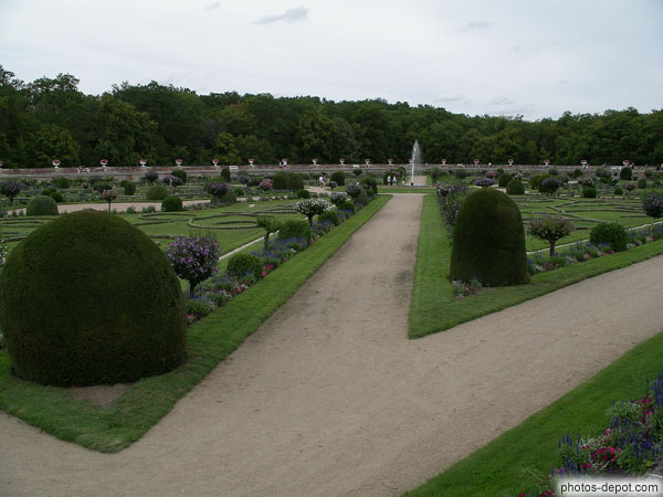photo d'Allées du jardin de Diane de Poitiers