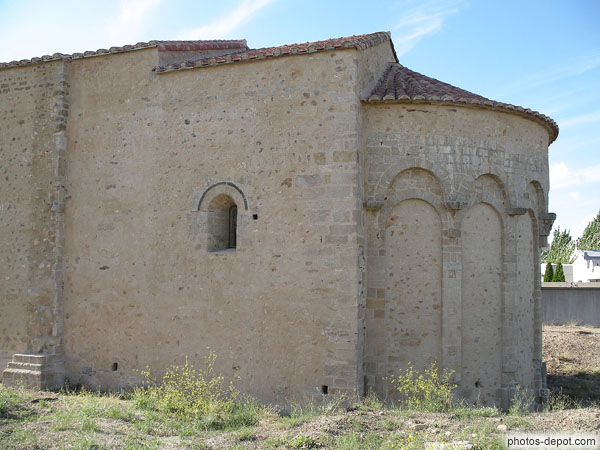 Chevet chapelle Saint Julien