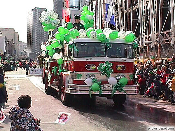 photo de camion de pompier