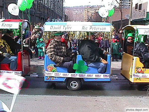 photo de train irlandais