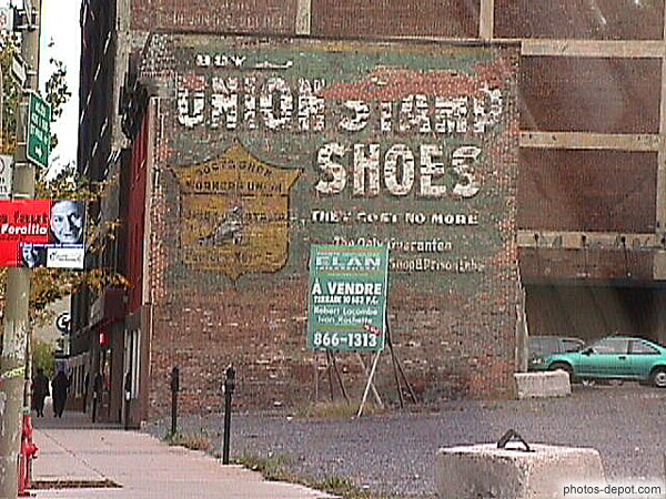 Union stamp shoes