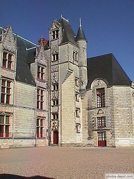 Chateau de Blain France, Bretagne, Blain, Photo 1998