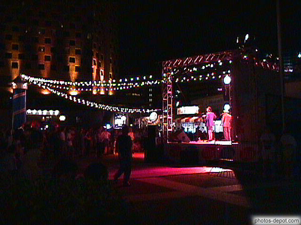 Scène fête de la Francophonie