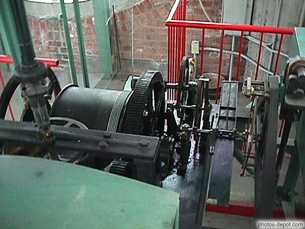 Rouages du phare du port de Montréal