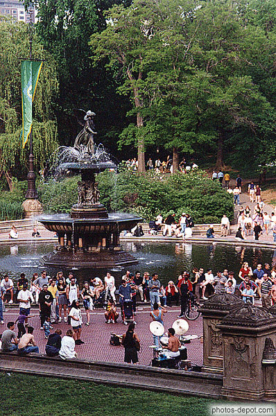 photo de Fontaine à central park