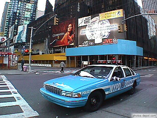 photo de voiture de police NYPD