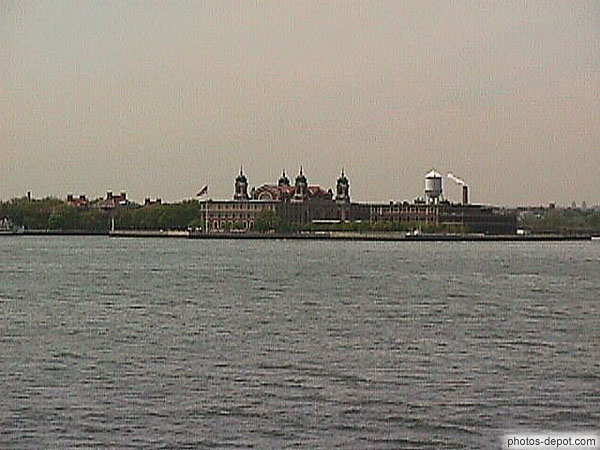photo d'Ellis Island