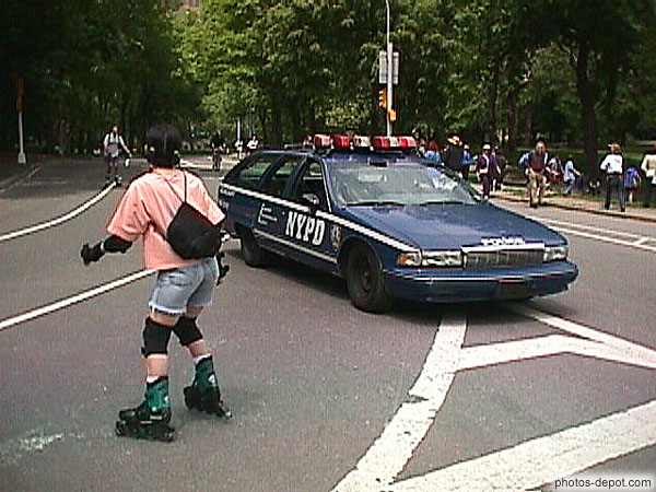 photo de voiture de Police NYPD