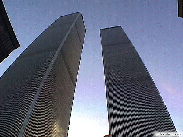 photo de twin towers world trade center