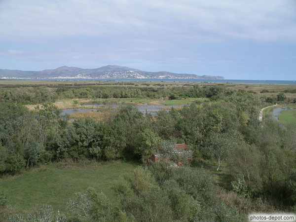 photo de vue de la réserve et cap de Creus