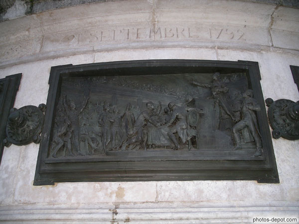 photo de place de la République 21 septembre 1792