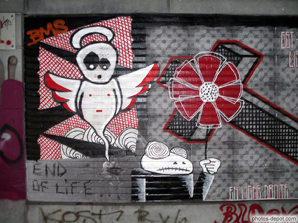 Ange blanc Belgique, Bruxelles, Photo 2007