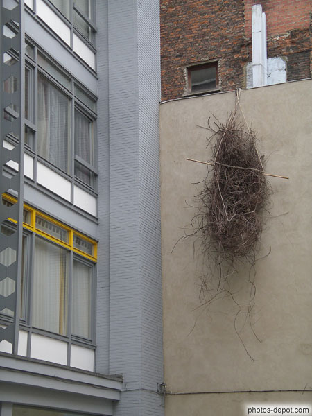 Nid suspendu Belgique, Bruxelles, Photo 2007