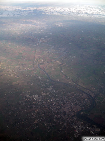 Fleuve sinueux France, Photo 2007