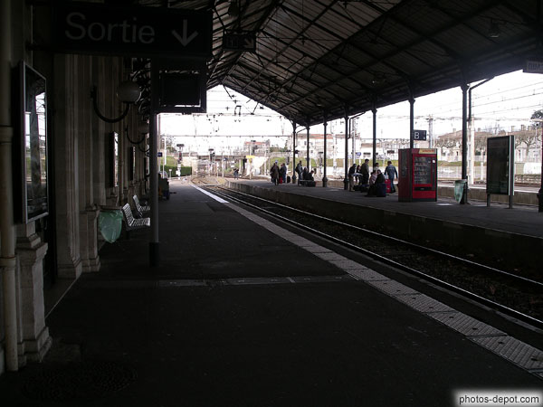 photo de quais de la gare