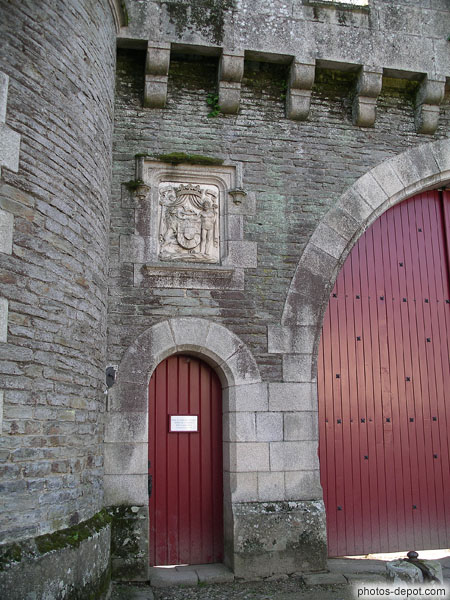 photo d'entrée du chateau