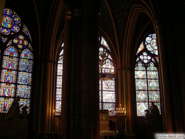 photo de vitraux absides