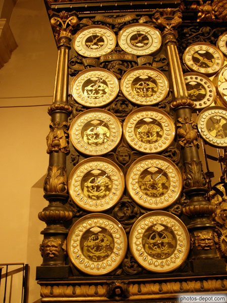 photo d'heures des principaux points du monde, Horloge Atronomique, Cathédrale St Jean