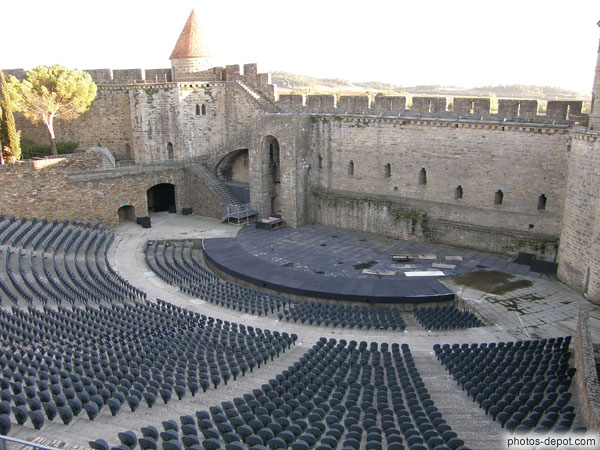 photo de Théâtre Jean Deschamps adossé aux remparts