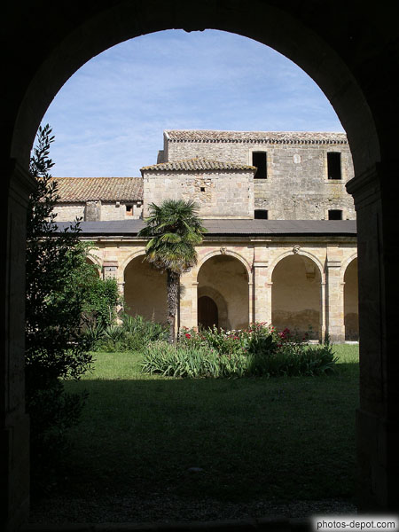 photo de cloître de l'Abbaye
