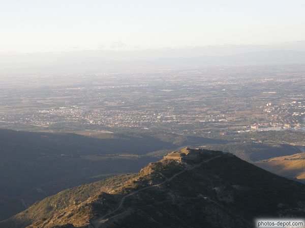 photo de Plaine du Roussillon vue depuis la tour Madeloc