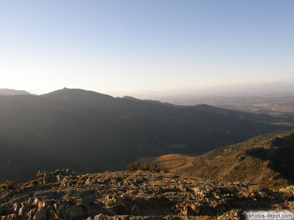 photo de Tour de la Massane vue de la tour Madeloc